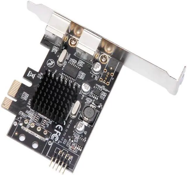 Alt view image 5 of 6 - Weastlinks PCIE to 2xPS2 PS/2 Port For PC Keyboard Mouse Adapter Card