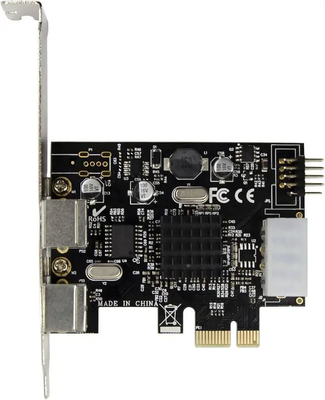 Alt view image 3 of 7 - Weastlinks PCIE to 2xPS2 PS/2 Port For PC Keyboard Mouse Adapter Card