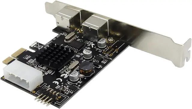 Alt view image 4 of 7 - Weastlinks PCIE to 2xPS2 PS/2 Port For PC Keyboard Mouse Adapter Card
