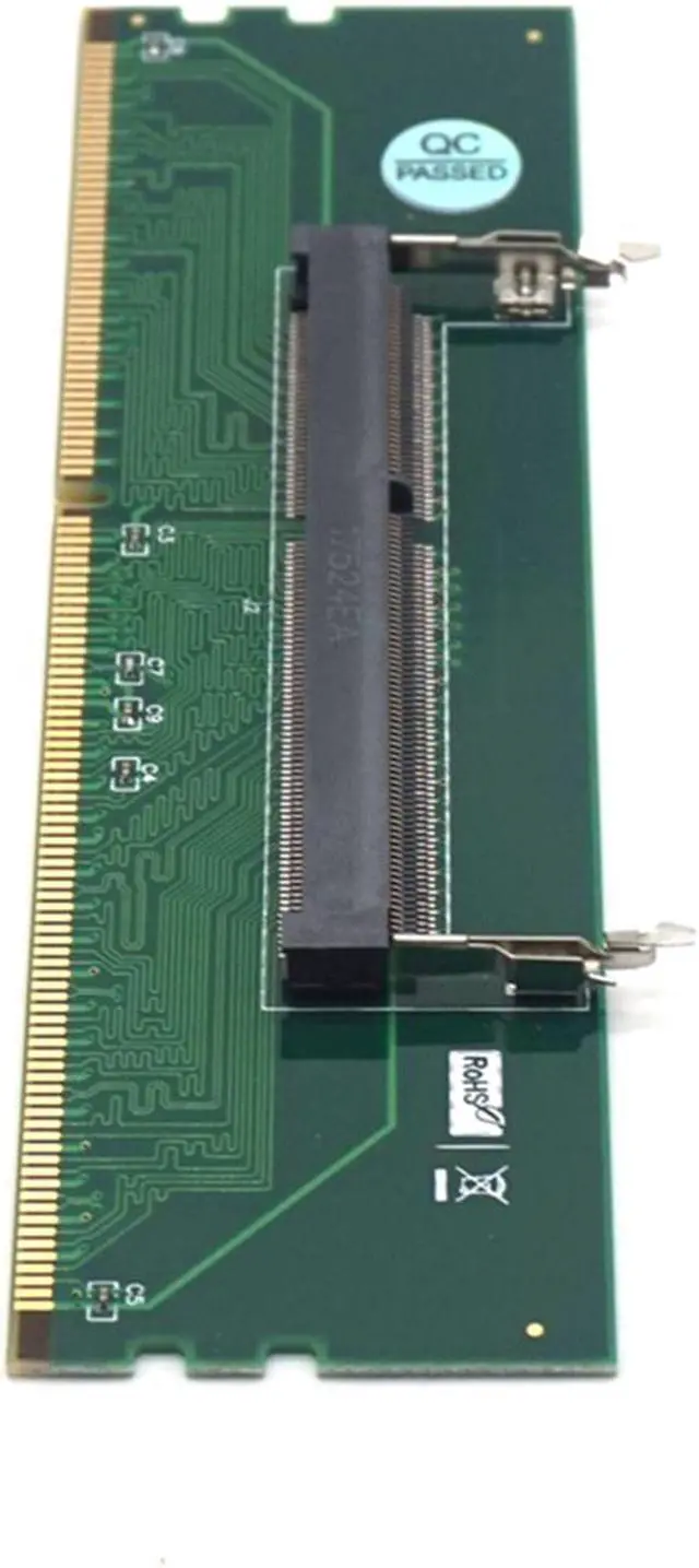 Alt view image 7 of 7 - Weastlinks Professional DDR3 Laptop SO-DIMM to Desktop DIMM Memory RAM Connector DDR3 240 to 204P Adapter of laptop Internal Memory to Desktop RAM