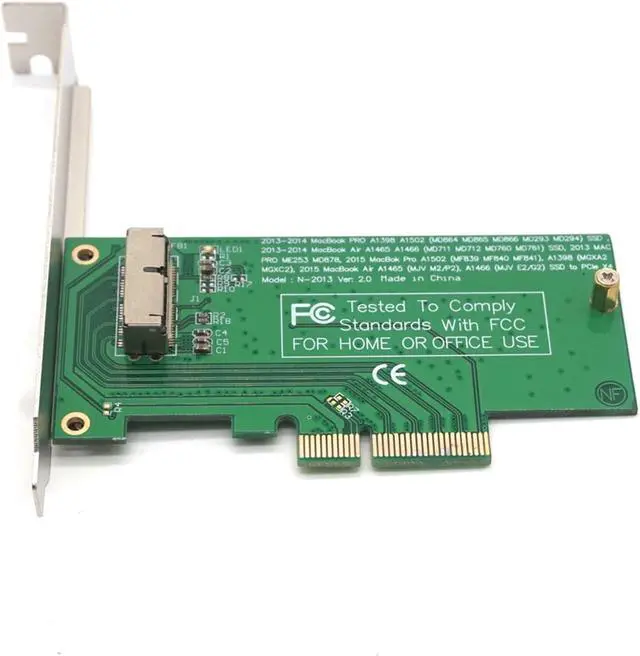 Alt view image 7 of 7 - Weastlinks MacBook Air A1465 A1466 Pro A1502 A1398 SSD adapter card