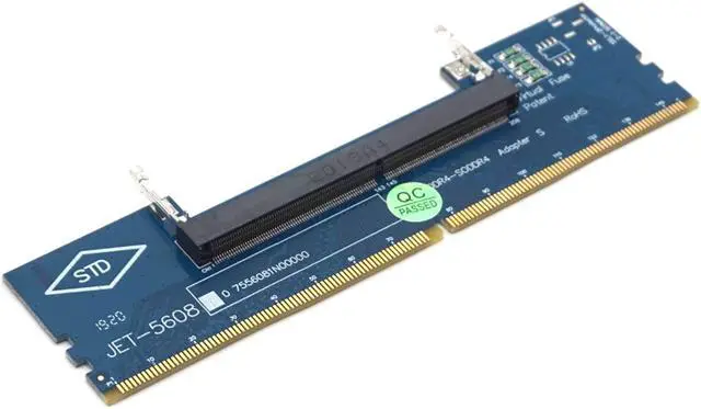Alt view image 2 of 7 - Weastlinks Laptop DDR4 RAM to Desktop Adapter Card Memory Tester SO DIMM to DDR4 Converter