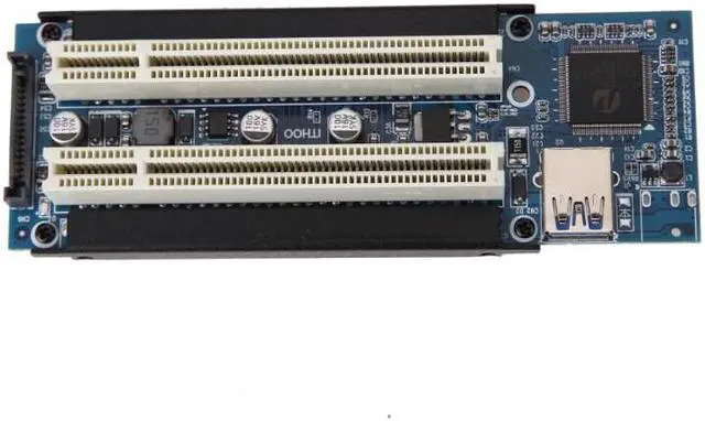 Main image of Weastlinks Desktop PCI-Express PCI-e to PCI Adapter Card PCIe to Dual Pci Slot Expansion Card USB 3.0 Add on Cards Convertor