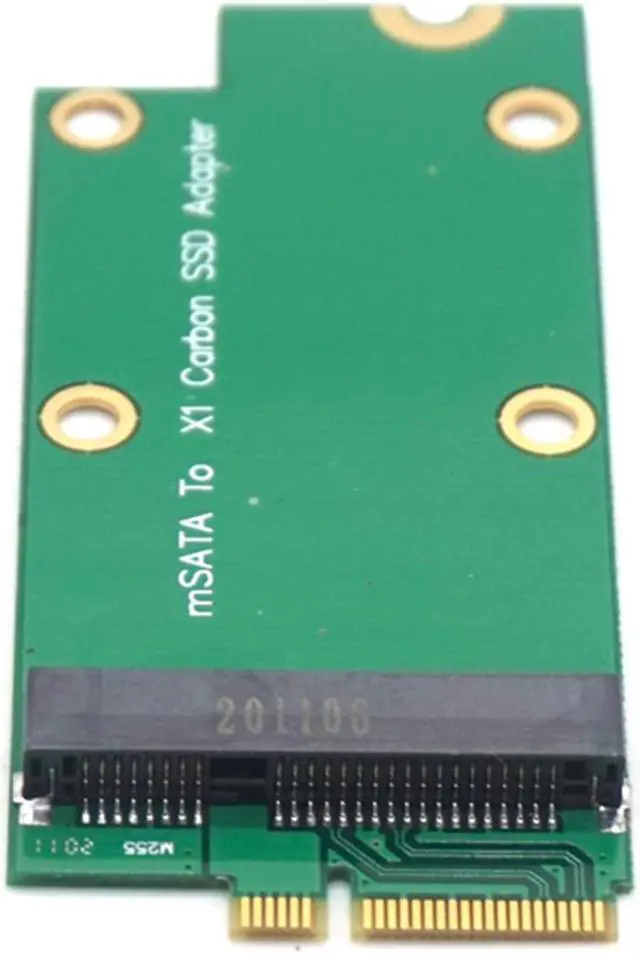 Alt view image 5 of 7 - Weastlinks Mini PCI-E mSATA SSD to Sandisk SD5SG2 Lenovo X1 Carbon Ultrabook SSD Add on Cards