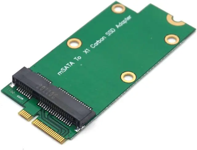 Alt view image 2 of 7 - Weastlinks Mini PCI-E mSATA SSD to Sandisk SD5SG2 Lenovo X1 Carbon Ultrabook SSD Add on Cards