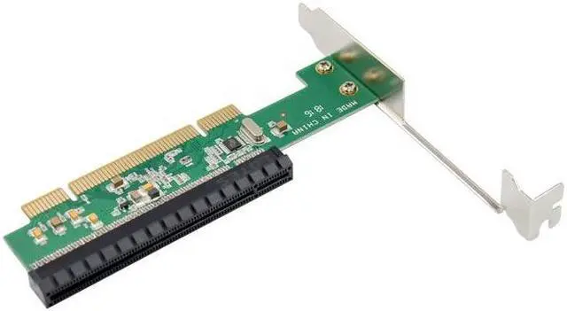 Alt view image 3 of 4 - Weastlinks Plugadget PCI to PCIE PCI-Express x16 Conversion Card PCI-E Bridge Expansion Card PCIe to PCI Adapter