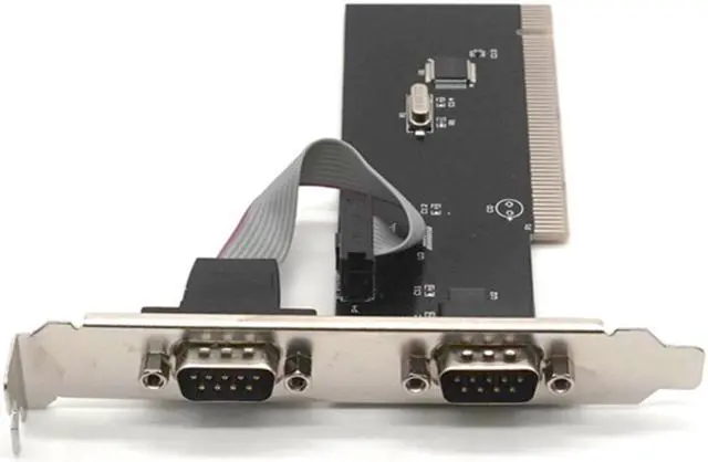 Main image of Weastlinks PCI 2 Port Serial Expansion Card PCI to Industrial DB9 COM RS232 Converter Adapter Controller for Desktop PC with Low Bracket