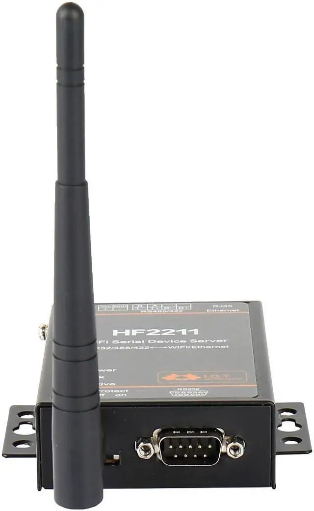 Alt view image 4 of 8 - Weastlinks Industrial Modbus Serial RS232 RS485 RS422 to WiFi Ethernet Converter Device TCP IP Telnet Modbus 4M Flash