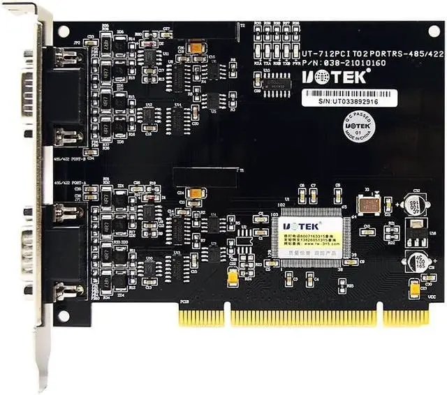 Alt view image 4 of 8 - Weastlinks 2-Ports PCI to RS485/422 Multi-Serial Port Card with 2.5KV isolation protection 2 Port RS485 RS422 COM Serial Port UT-712