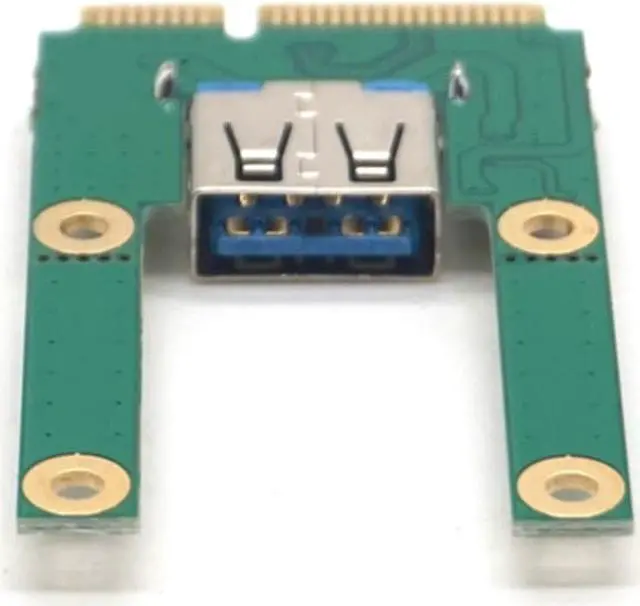 Alt view image 5 of 7 - Weastlinks Mini PCI-E to USB3.0 PCI Express Card PCI-E to USB 3.0 Expansion Card