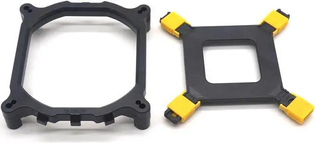 Alt view image 2 of 7 - Weastlinks PC CPU Cooler Mounting Bracket Heatsink Holder Base Backplate Kit For Intel 115X/1366/2011