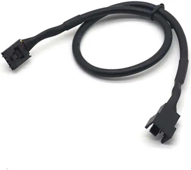 Alt view image 2 of 7 - Weastlinks 2PCS 5Pin to 4Pin Fan Connector Adapter For Dell Converter Extension Cable Wire For Dell styles 5 pin Latch styles PC Laptop