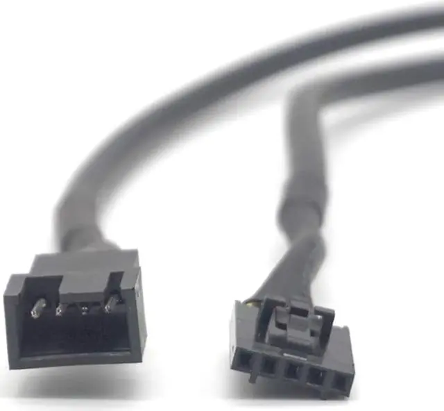 Alt view image 5 of 7 - Weastlinks 2PCS 5Pin to 4Pin Fan Connector Adapter For Dell Converter Extension Cable Wire For Dell styles 5 pin Latch styles PC Laptop