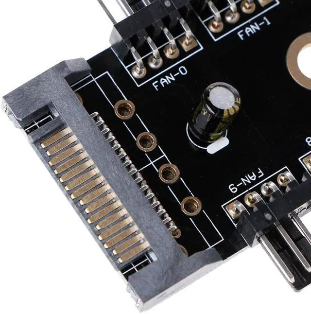 Alt view image 3 of 6 - Weastlinks For PC Case Fan Cooling Cooler Fan Adapter LED RGB Remote Controller+RF Wireless Remote Control Computer Components