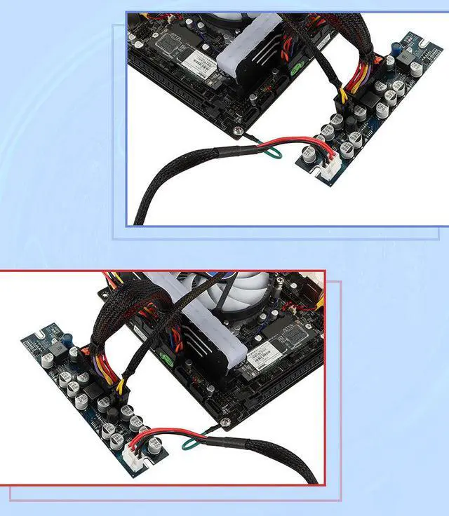 Alt view image 6 of 7 - Weastlinks 12V 300W Input DC-ATX 24pin Power Supply Module Swithc Pico PSU Auto Mini ITX High DC-ATX power module ITX For Mining