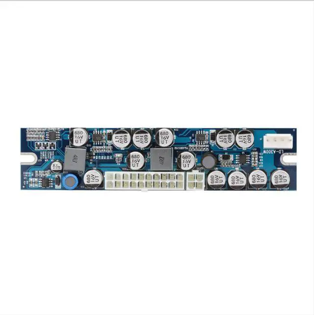 Alt view image 2 of 7 - Weastlinks 12V 300W Input DC-ATX 24pin Power Supply Module Swithc Pico PSU Auto Mini ITX High DC-ATX power module ITX For Mining
