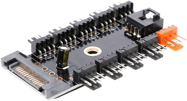 Alt view image 6 of 6 - Weastlinks For PC Case Fan Cooling Cooler Fan Adapter LED RGB Remote Controller+RF Wireless Remote Control Computer Components