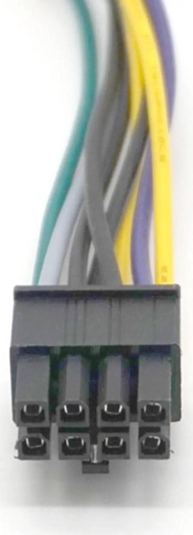 Alt view image 3 of 7 - Weastlinks 24 Pin to 8 Pin ATX PSU Power Adapter Cable Compatible with DELL Optiplex 3020 7020 9020 Precision T1700 30cm(1 ft)