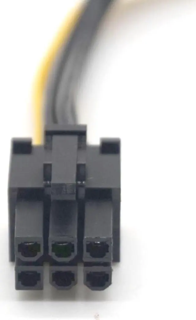 Alt view image 3 of 7 - Weastlinks 10 Pcs 20cm 6Pin To SATA Converter Adapter Video Power Supply Cable Video Power Cable 15 Pin To 6 Pin PCI EXPRESS PCI-E Card SATA Cable