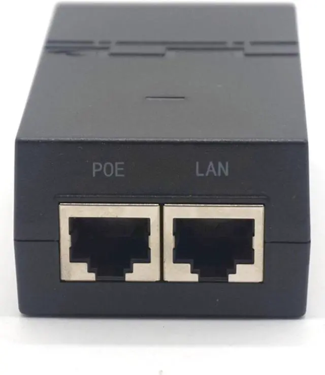 Alt view image 3 of 7 - Weastlinks POE Power Supply DC Adapter 48V Desktop POE Power Injector Ethernet Adapter Surveillance CCTV