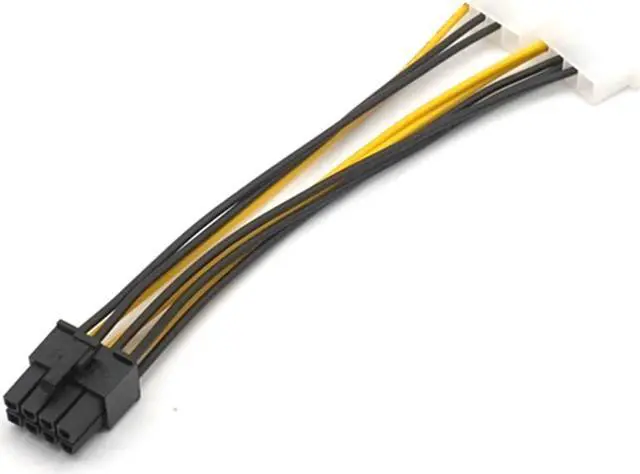 Alt view image 7 of 7 - Weastlinks 5PCS ATX Dual 4 Pin Male to 8 Pin Female Power Adapter Cable