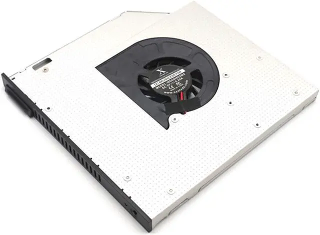 Alt view image 5 of 7 - Weastlinks M2 M.2 NGFF SSD Caddy Solid State Hard Disk Enclosure Adapter 9.5mm Laptop Internal Cooling Fan Inner CPU Cooler Radiator