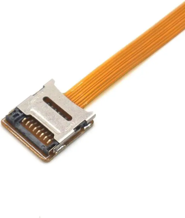 Alt view image 5 of 7 - Weastlinks Micro SD TF Memory Card Kit Male to Female Extension Cable Soft Flat FPC Cable Extender