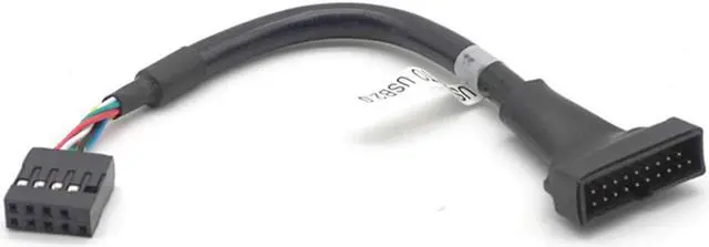 Main image of Weastlinks 2pcs 20Pin 19Pin USB 3.0 Female To 9Pin USB 2.0 Male Motherboard Cable Adapter Cord 480mbps Data Speed Computer Cable Connectors