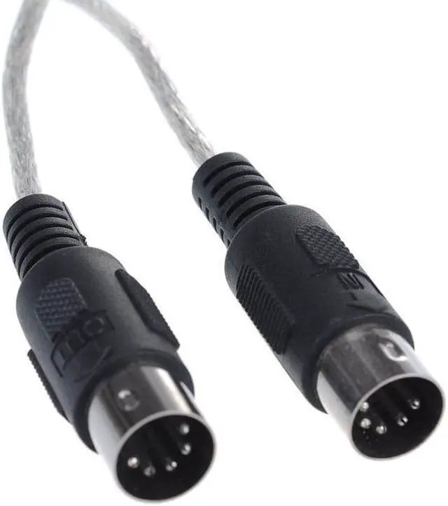 Alt view image 5 of 7 - Weastlinks USB MIDI Cable Converter TO PC Music Keyboard Adapter USB TO Keyboard PC MIDI Interface Adapter Cable