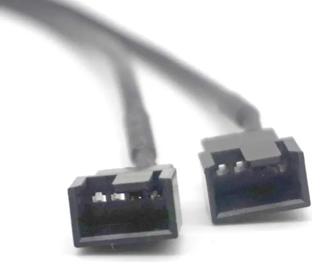 Alt view image 5 of 7 - Weastlinks 2 way 4 Pin Computer PC Fan Power Cable Connector Adapter 5V 40cm Connect 4pin fan to USB Adapter Cable