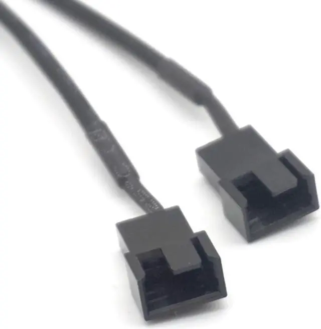Alt view image 3 of 7 - Weastlinks 2 way 4 Pin Computer PC Fan Power Cable Connector Adapter 5V 40cm Connect 4pin fan to USB Adapter Cable