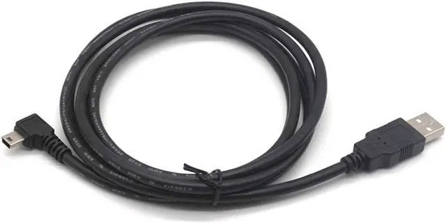 Alt view image 2 of 7 - Weastlinks Mini USB B Type 5pin Male Left Right Angled 90 Degree to USB 2.0 Male Data Cable