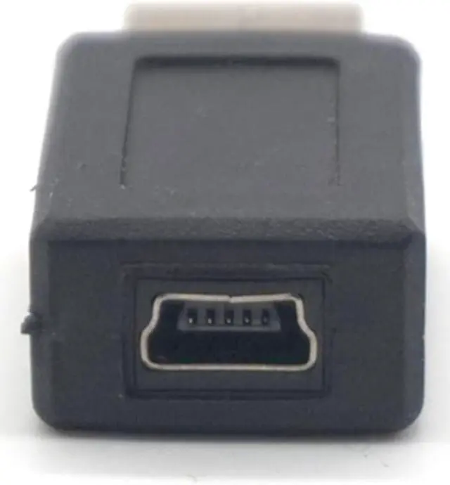 Alt view image 3 of 6 - Weastlinks 2pcs USB Male to Mini USB Female Adapter USB Female Device Change into Mini USB2.0 Female