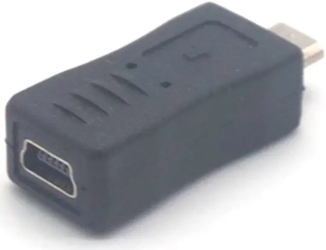 Main image of Weastlinks 2pcs Micro USB Male to Mini USB Female B Type Charger Adapter Connector Converter