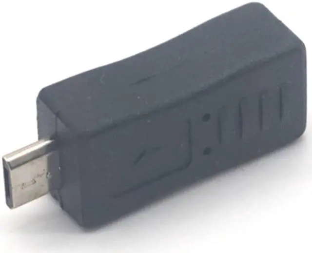 Alt view image 6 of 7 - Weastlinks 2pcs Micro USB Male to Mini USB Female B Type Charger Adapter Connector Converter