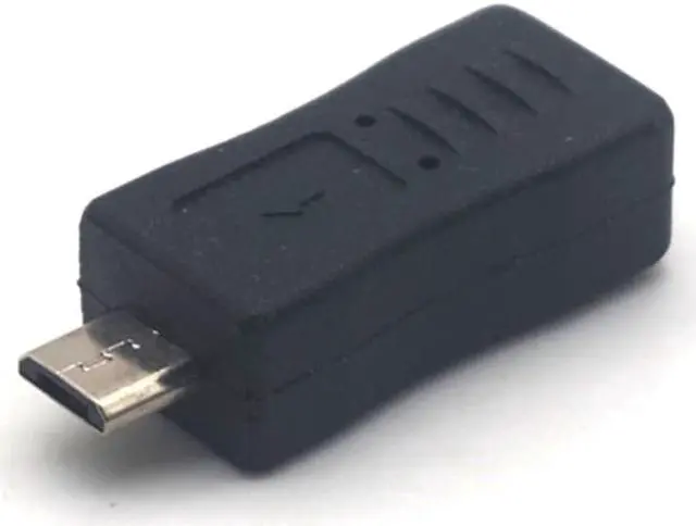 Alt view image 2 of 7 - Weastlinks 2pcs Micro USB Male to Mini USB Female B Type Charger Adapter Connector Converter