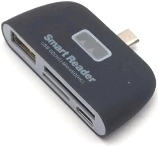 Alt view image 2 of 7 - Weastlinks Micro USB OTG to USB 2.0 Smart Card Reader SD TF Card Reader 4 in 1 Card Adapter with Micro USB Port For Android Smart Phone