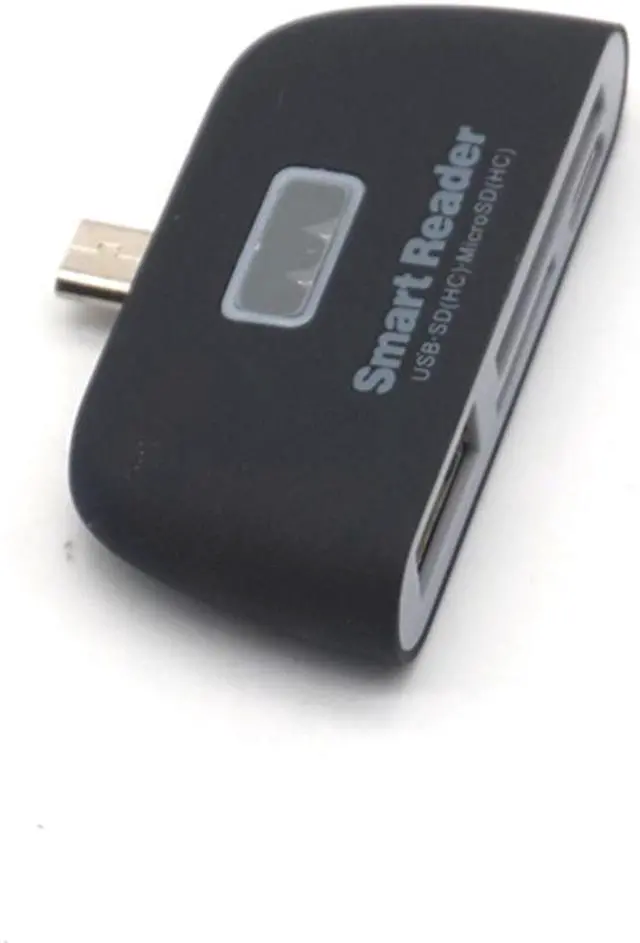 Alt view image 7 of 7 - Weastlinks Micro USB OTG to USB 2.0 Smart Card Reader SD TF Card Reader 4 in 1 Card Adapter with Micro USB Port For Android Smart Phone