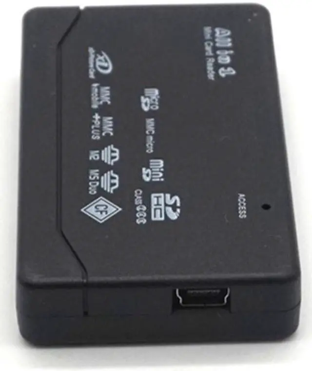 Alt view image 6 of 7 - Weastlinks All In One Memory Card Reader USB External Card Reader SD SDHC Mini Micro M2 MMC XD CF Reader For MP3 Digital Camera