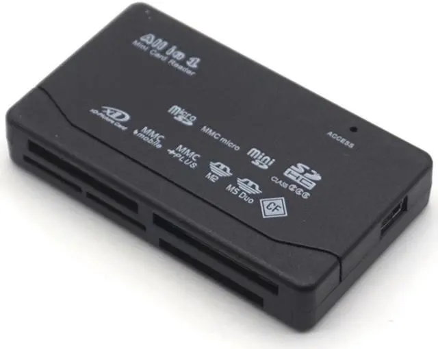 Alt view image 5 of 7 - Weastlinks All In One Memory Card Reader USB External Card Reader SD SDHC Mini Micro M2 MMC XD CF Reader For MP3 Digital Camera