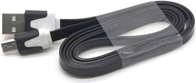 Alt view image 7 of 7 - Weastlinks 2Pcs Micro USB Cable Flat Transfer Charging Cord Micro USB To USB Cable