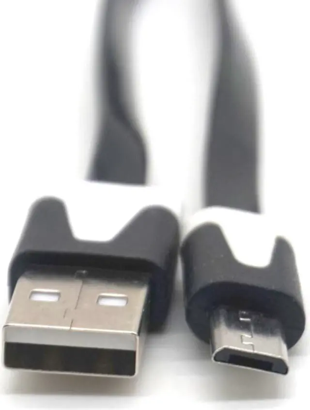 Alt view image 5 of 7 - Weastlinks 2Pcs Micro USB Cable Flat Transfer Charging Cord Micro USB To USB Cable