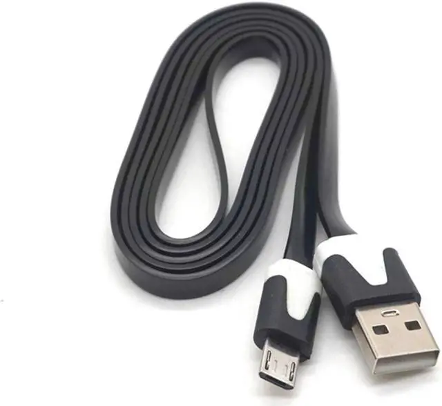 Main image of Weastlinks 2Pcs Micro USB Cable Flat Transfer Charging Cord Micro USB To USB Cable