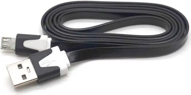 Alt view image 2 of 7 - Weastlinks 2Pcs Micro USB Cable Flat Transfer Charging Cord Micro USB To USB Cable