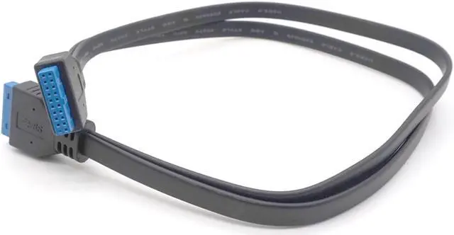 Alt view image 6 of 6 - Weastlinks USB Extension Cable USB3.0 20Pin Female to USB 3.0 20 Pin Female Extension Cable Motherboard Mainboard Cable Extender