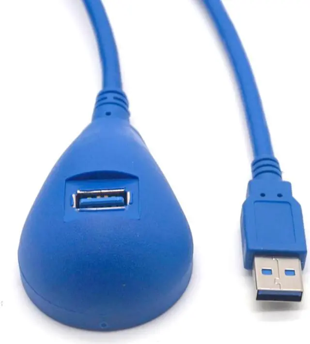 Alt view image 2 of 7 - Weastlinks Super Speed USB 3.0 Male to Female Extension Dock Station Docking Cable 1.5M/4.92ft