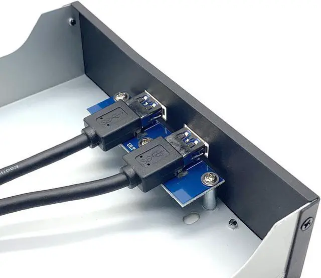 Alt view image 6 of 7 - Weastlinks Port USB 3.0 5.25 inch Custom Computer Case CD ROM Drive Bay Front Panel