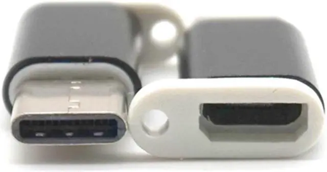 Main image of Weastlinks 2PCS Portable Keychain Cable USB Type C Adapter Micro USB Female to Type C Male Converter Adapter USB-C