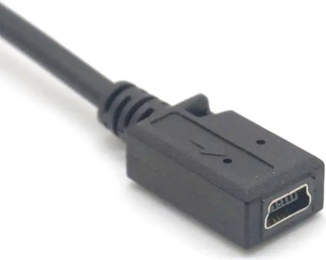Alt view image 6 of 7 - Weastlinks 2PCS Type C USB 3.1 Male to Mini USB Female Charging Data Cable Cord Adapter