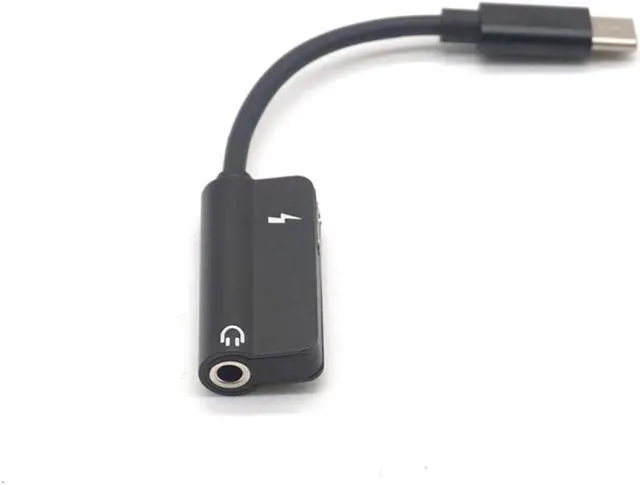 Alt view image 7 of 7 - Weastlinks 2pcs USB Type-C To 3.5mm Jack Type-C Audio Splitter Headphone Cable Earphone Aux 3.5 Adapter Charger USB-C
